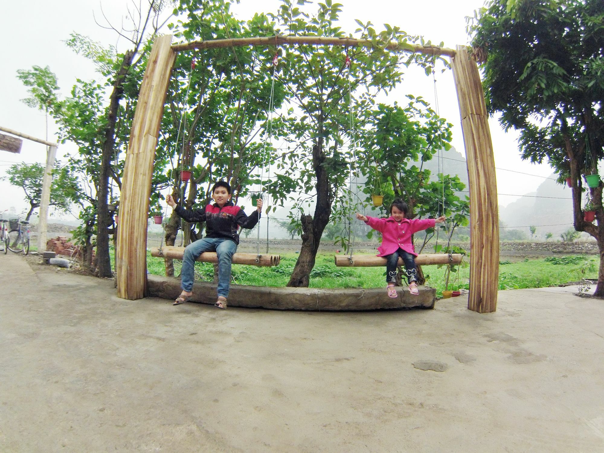 Ham Rong Homestay Ниньбинь Экстерьер фото